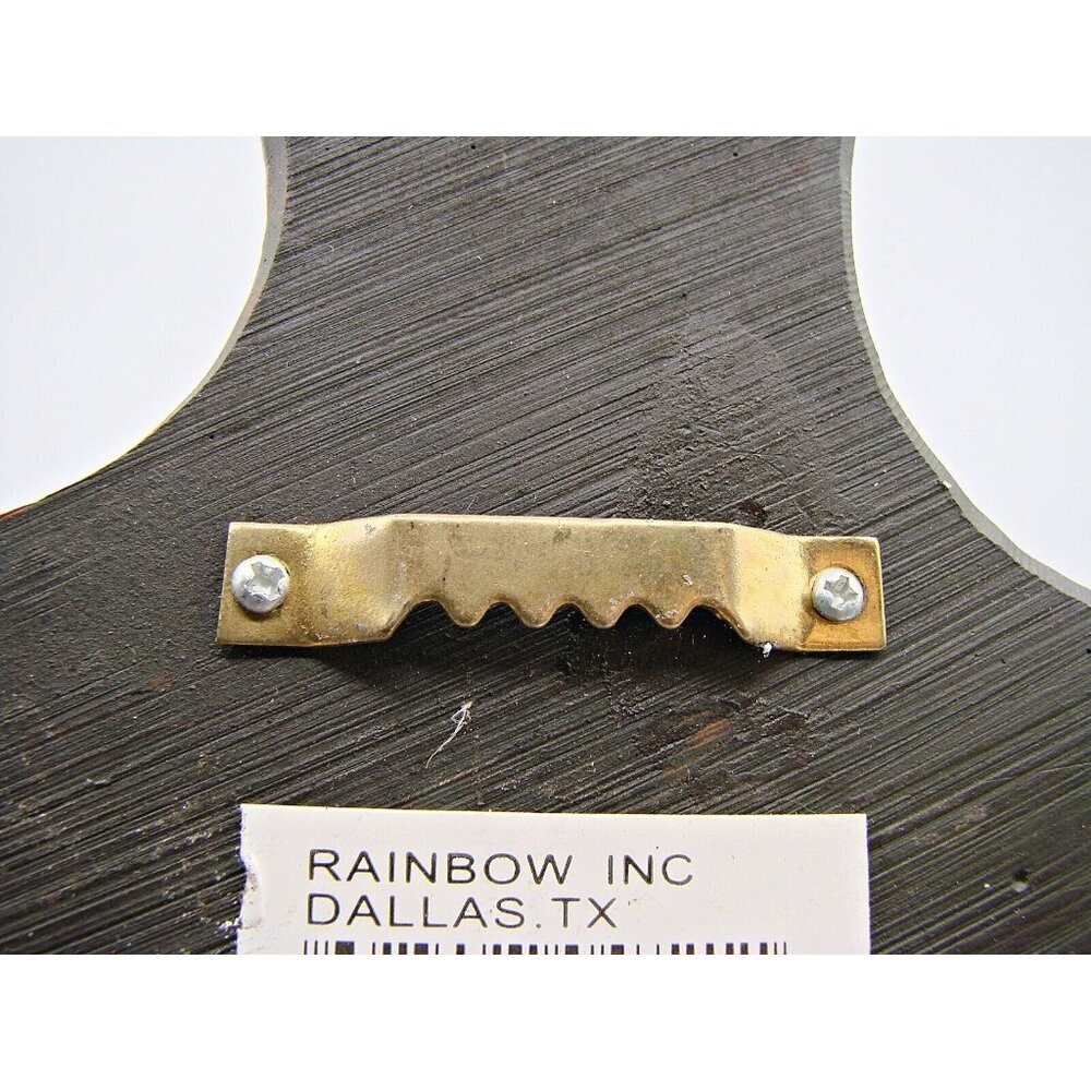 Rustic Western Boho Cross Decor Triple Silver Star Turquoise Faux Leather 13" - Picture 6 of 12